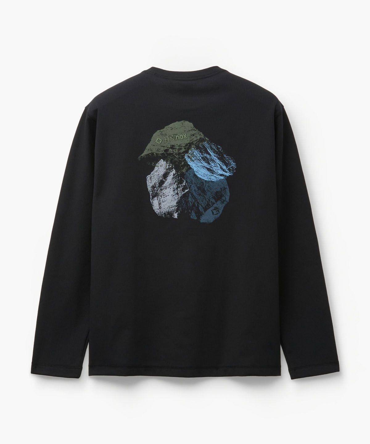 헬리녹스 웨어(HELINOX WEAR) 와플 피크 긴팔 티셔츠_Black