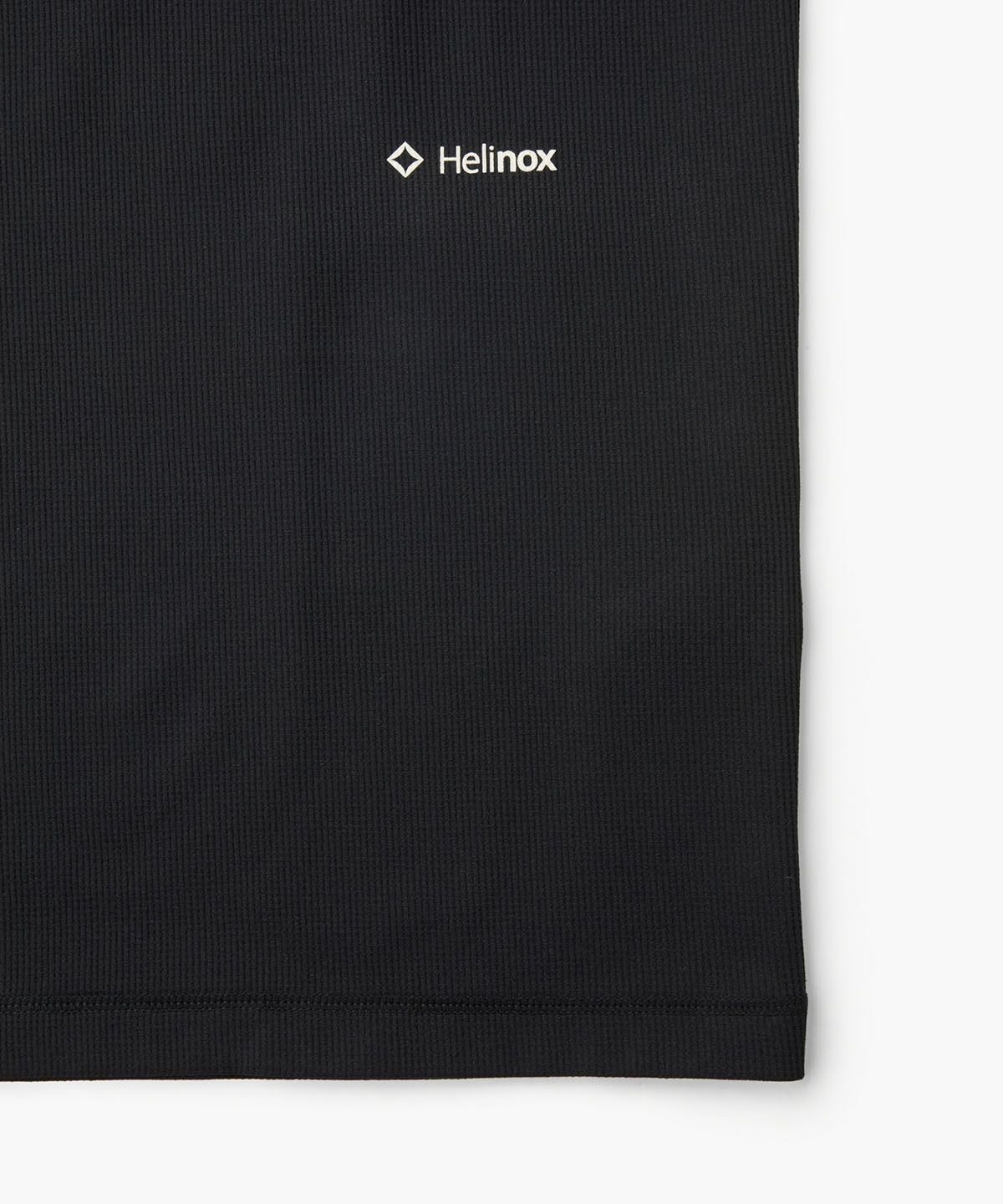 헬리녹스 웨어(HELINOX WEAR) 와플 피크 긴팔 티셔츠_Black
