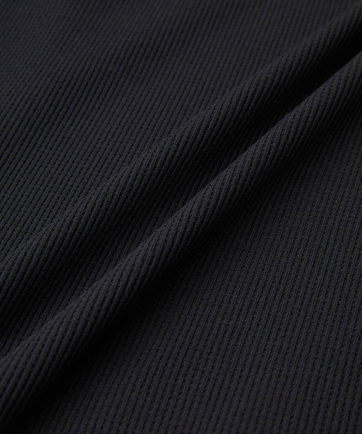 헬리녹스 웨어(HELINOX WEAR) 와플 피크 긴팔 티셔츠_Black