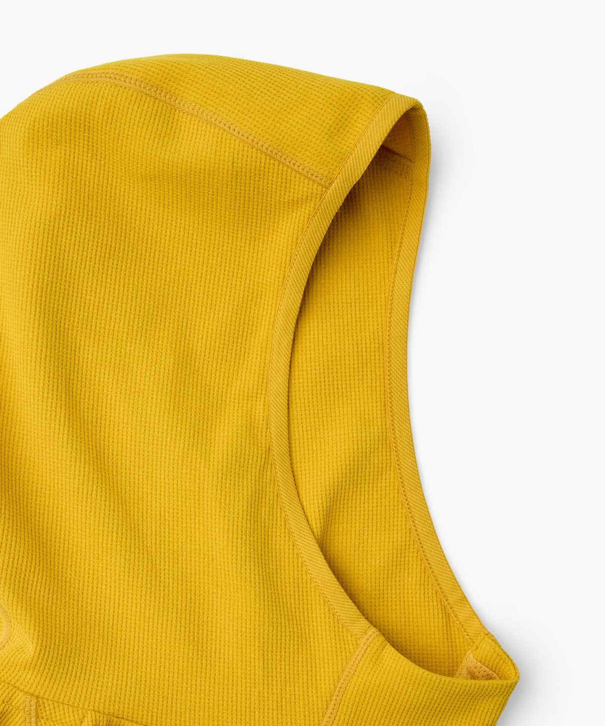 헬리녹스 웨어(HELINOX WEAR) 와플 긴팔 후드티셔츠_Dark Yellow