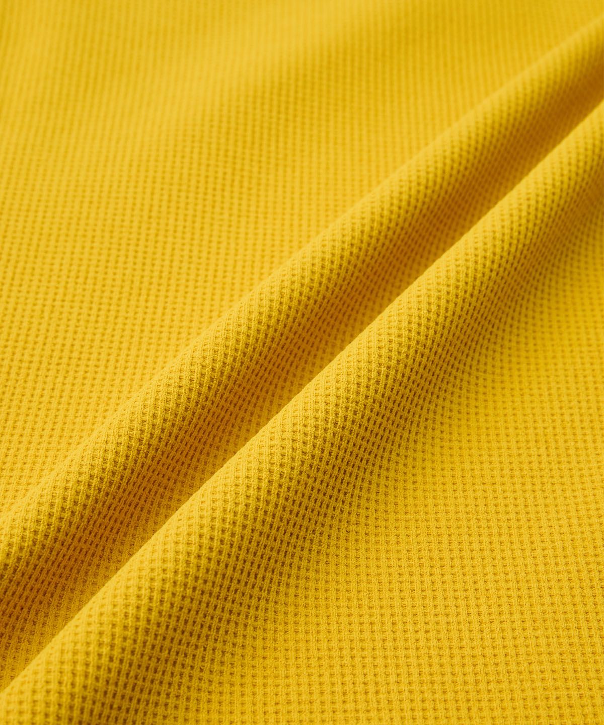 헬리녹스 웨어(HELINOX WEAR) 와플 긴팔 후드티셔츠_Dark Yellow