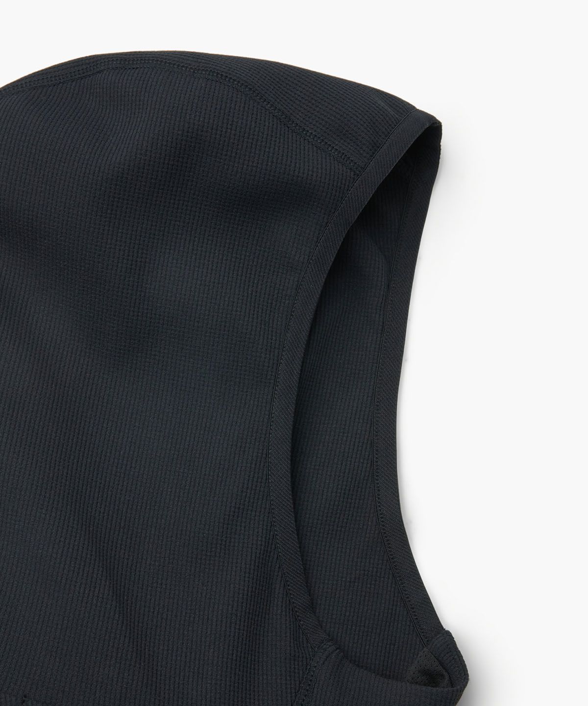 헬리녹스 웨어(HELINOX WEAR) 와플 긴팔 후드티셔츠_Black