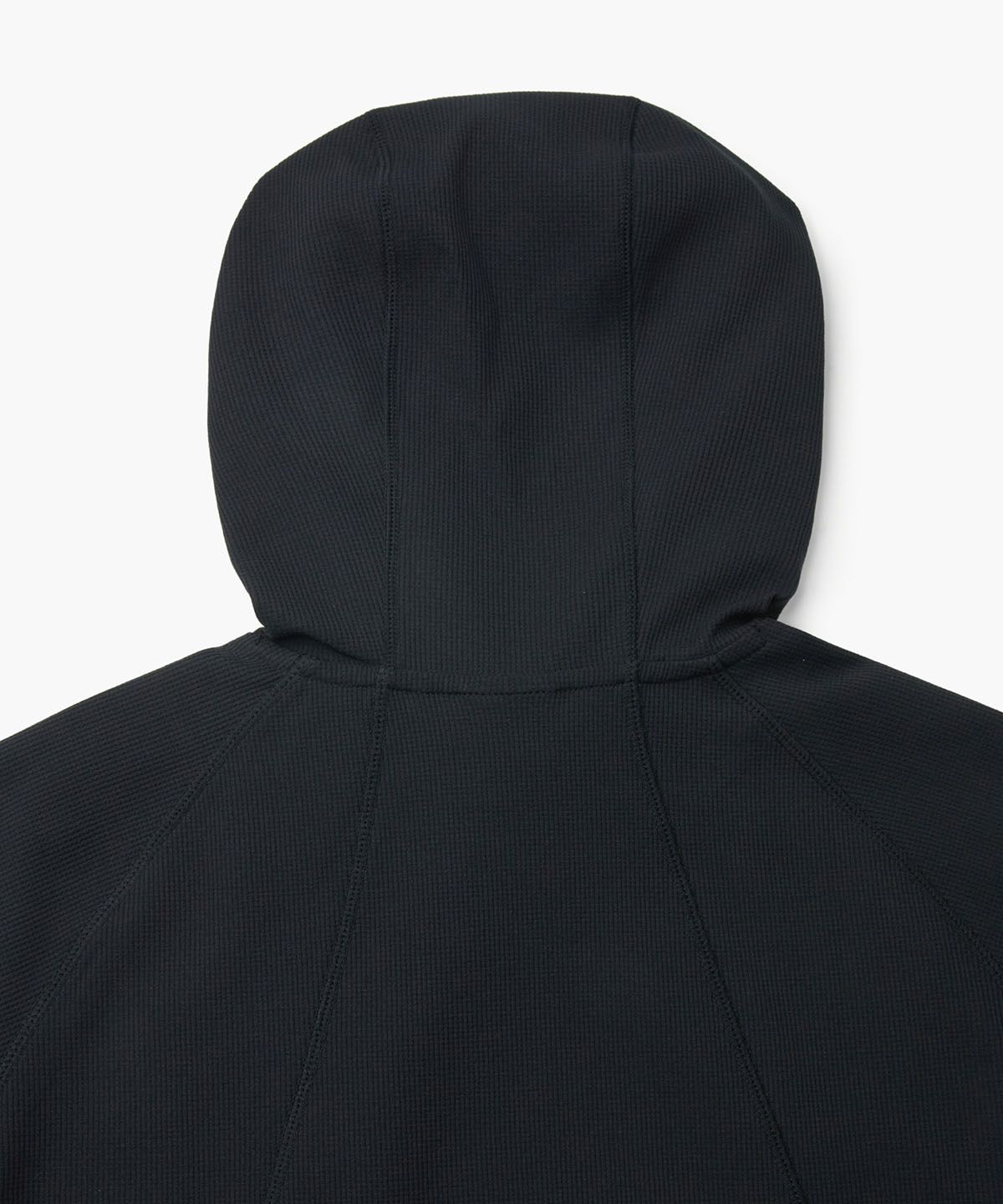 헬리녹스 웨어(HELINOX WEAR) 와플 긴팔 후드티셔츠_Black