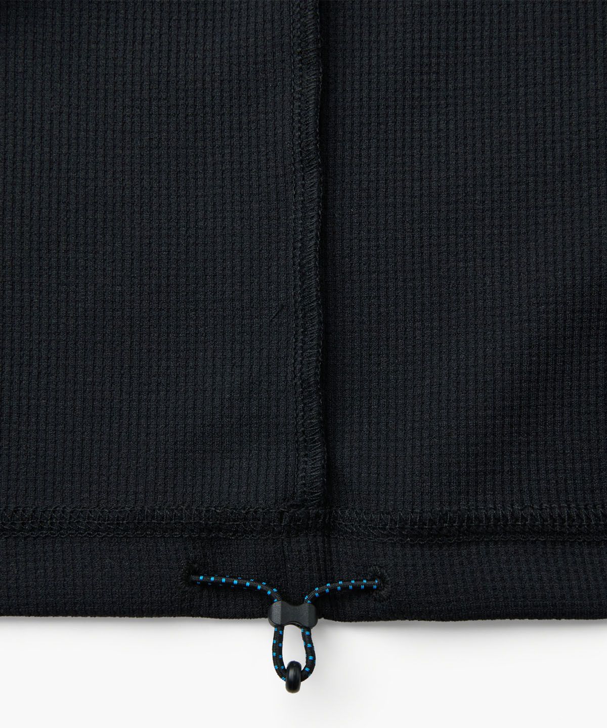 헬리녹스 웨어(HELINOX WEAR) 와플 긴팔 후드티셔츠_Black