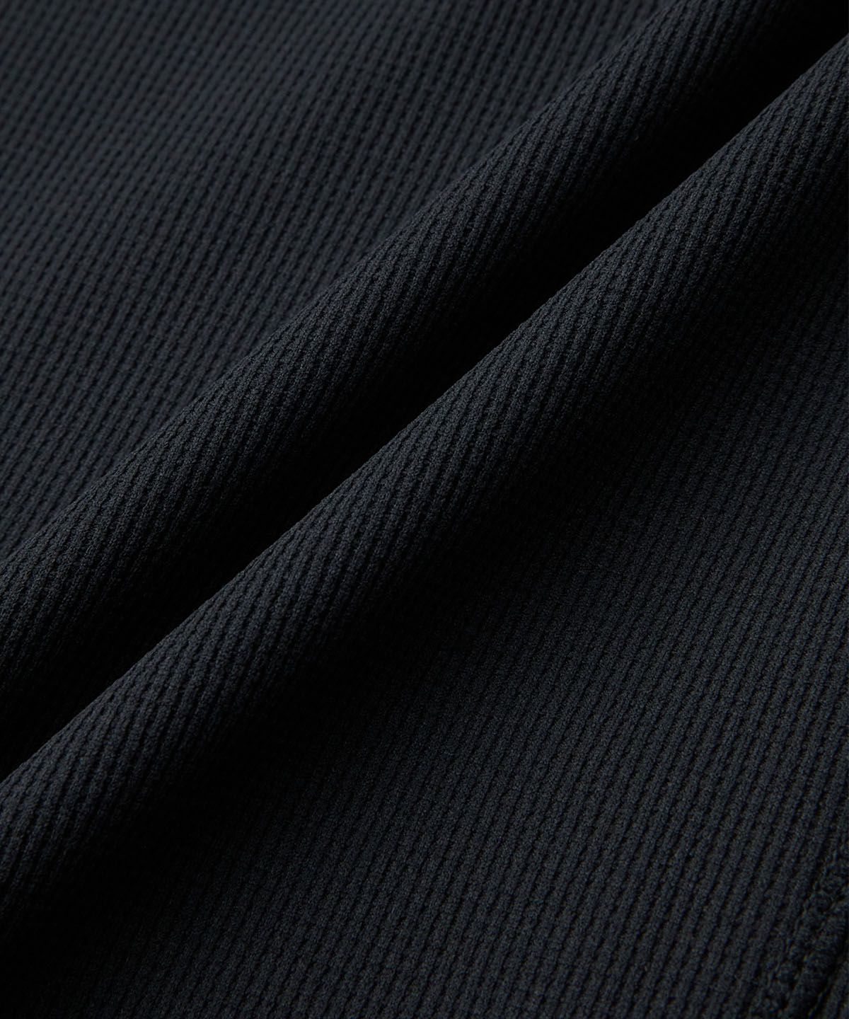 헬리녹스 웨어(HELINOX WEAR) 와플 긴팔 후드티셔츠_Black