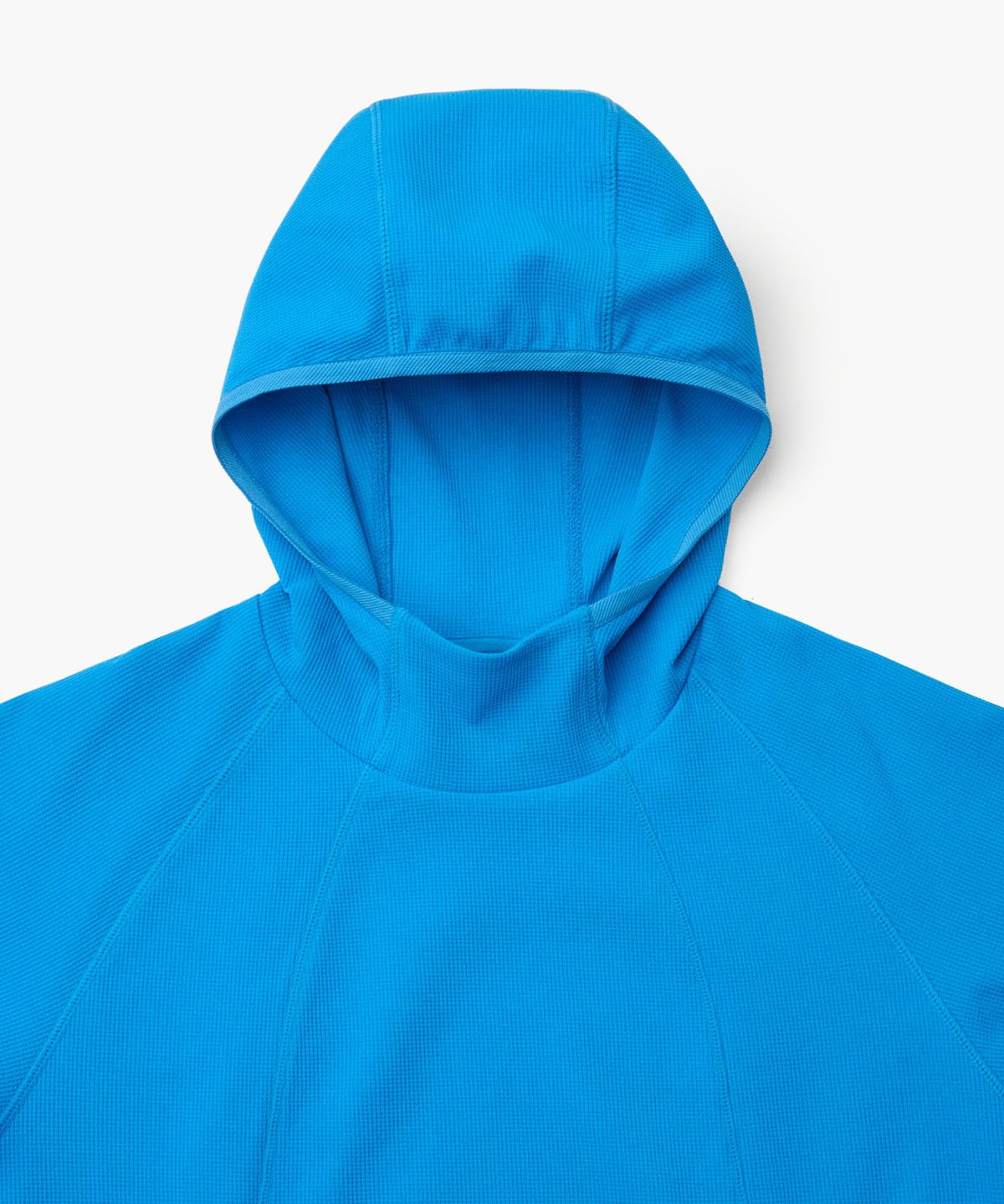 헬리녹스 웨어(HELINOX WEAR) 와플 긴팔 후드티셔츠_Cyan Blue