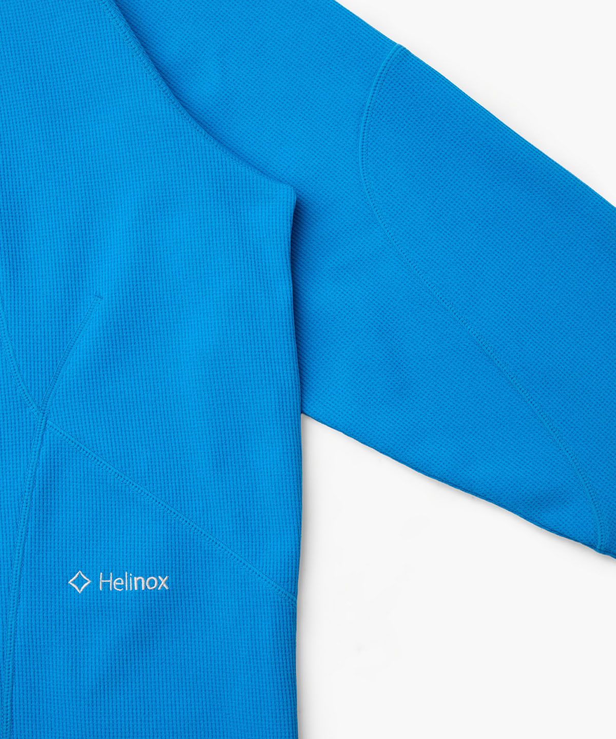 헬리녹스 웨어(HELINOX WEAR) 와플 긴팔 후드티셔츠_Cyan Blue