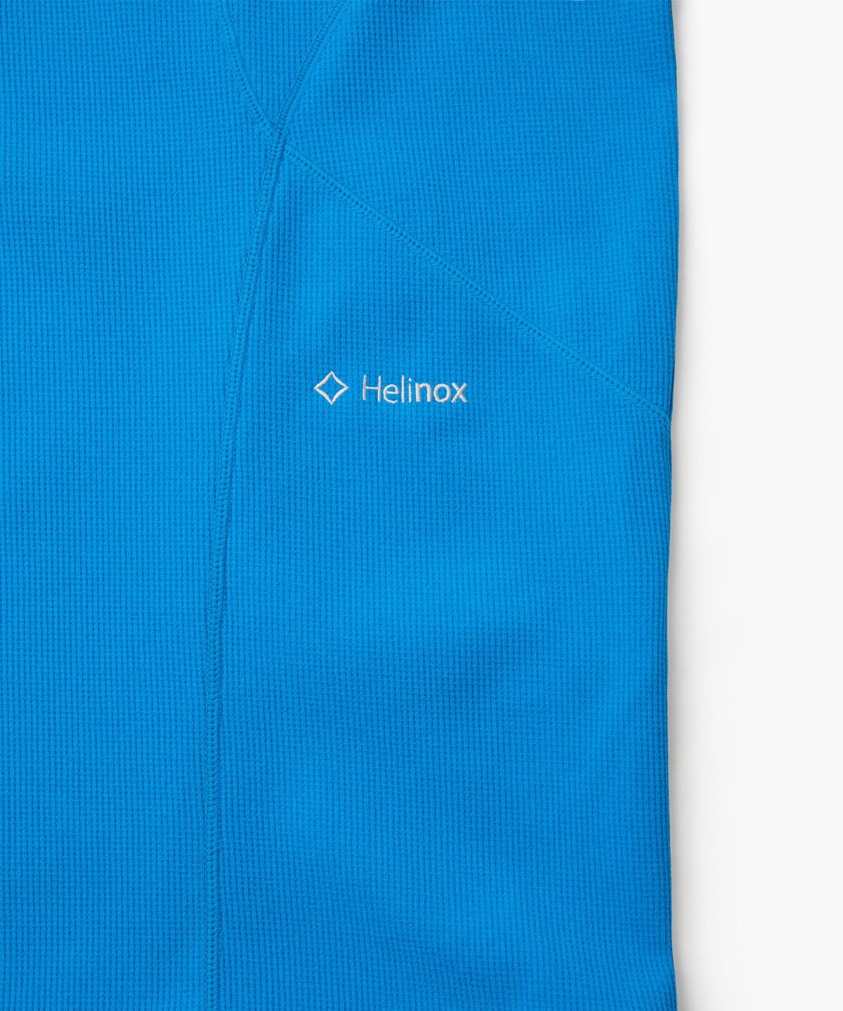헬리녹스 웨어(HELINOX WEAR) 와플 긴팔 후드티셔츠_Cyan Blue