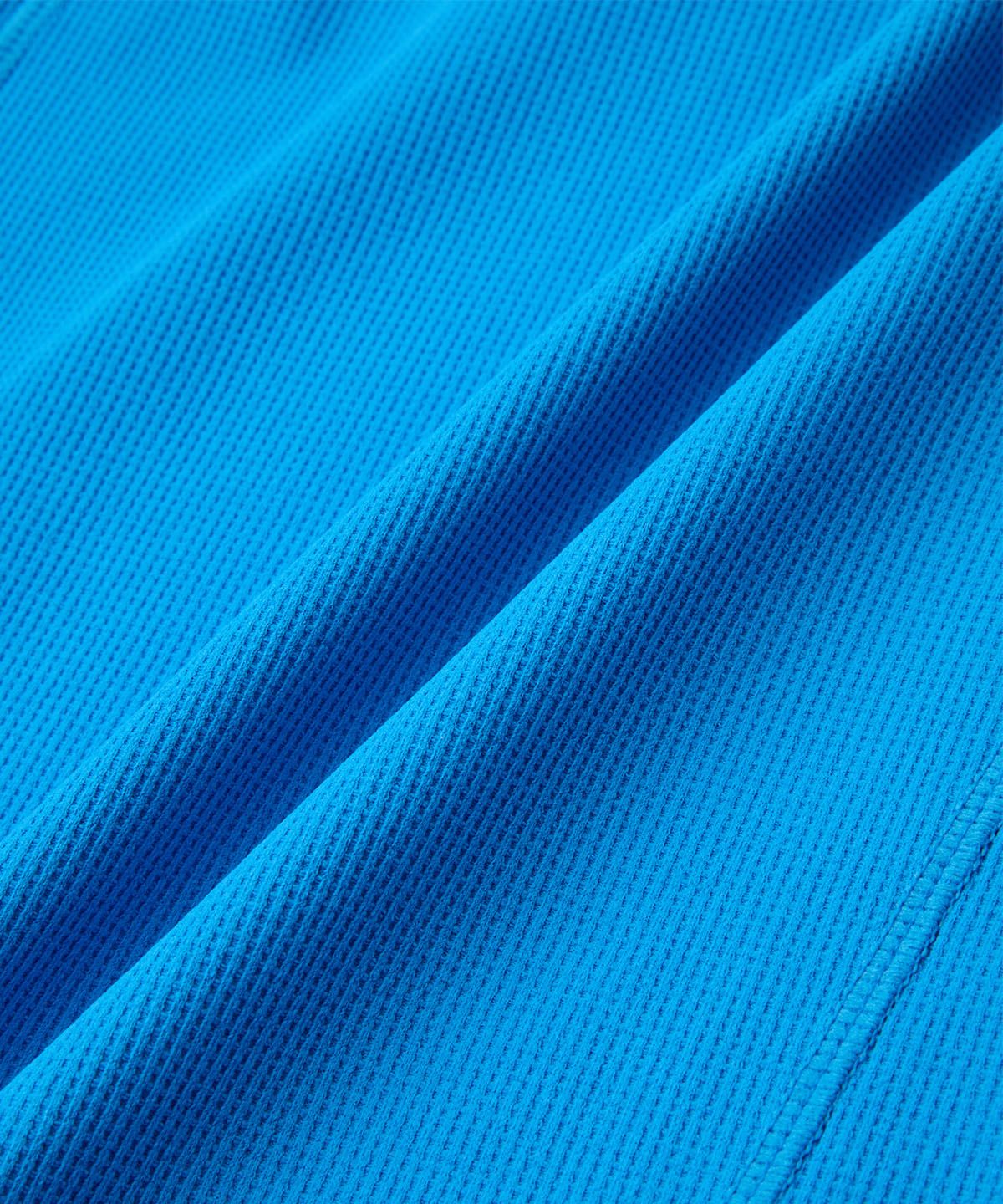 헬리녹스 웨어(HELINOX WEAR) 와플 긴팔 후드티셔츠_Cyan Blue