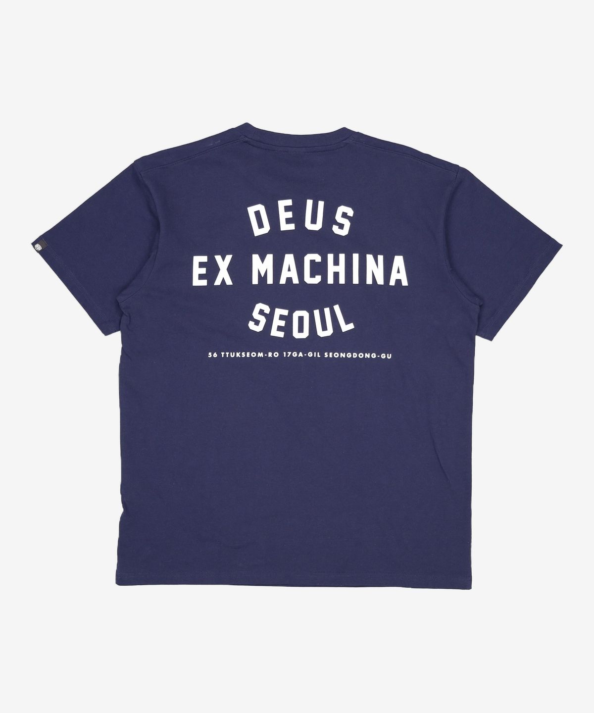 데우스 엑스 마키나(DEUS EX MACHINA) Seoul College Address Tee_Navy M