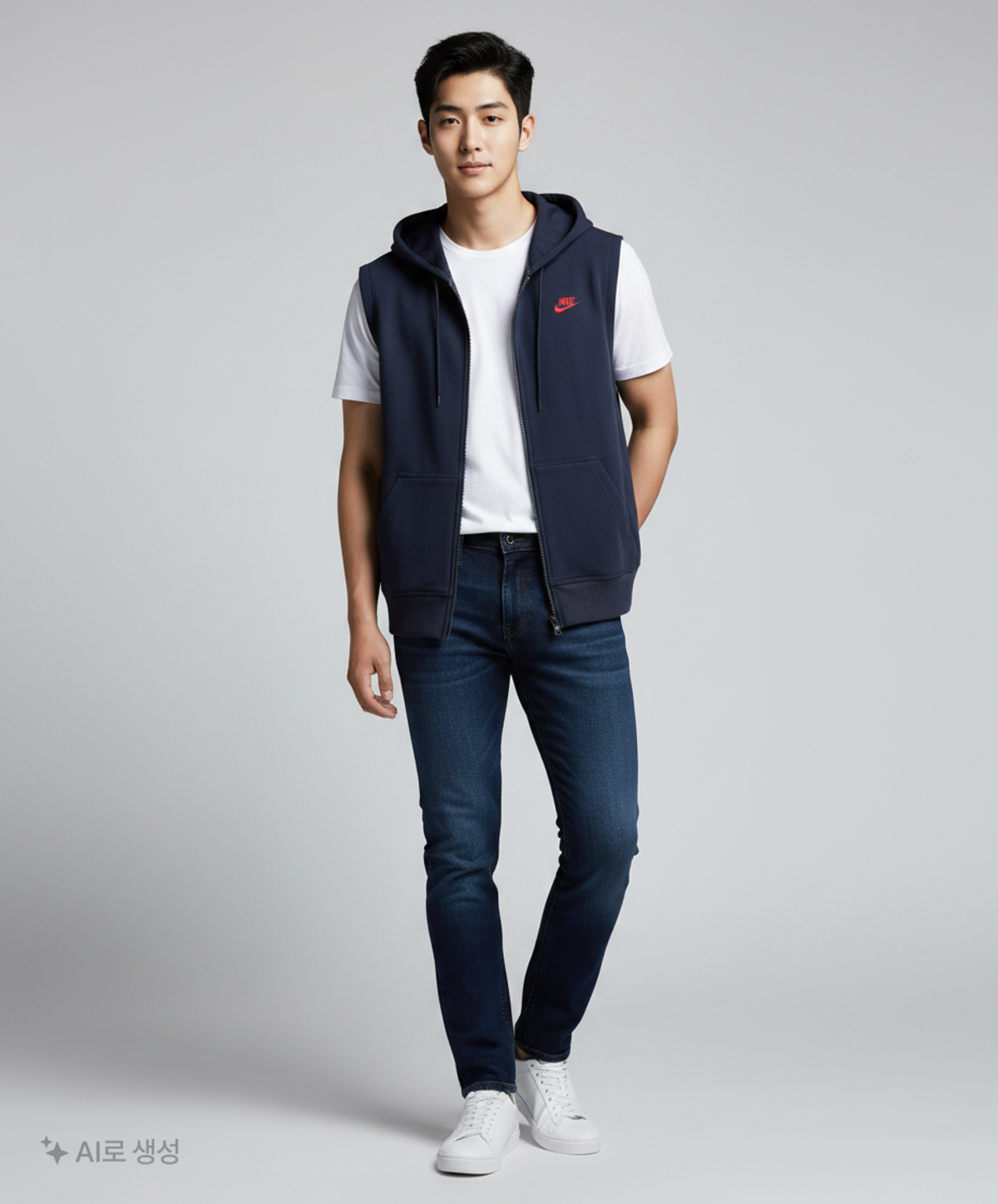 나이키(NIKE) 후드 집업 M