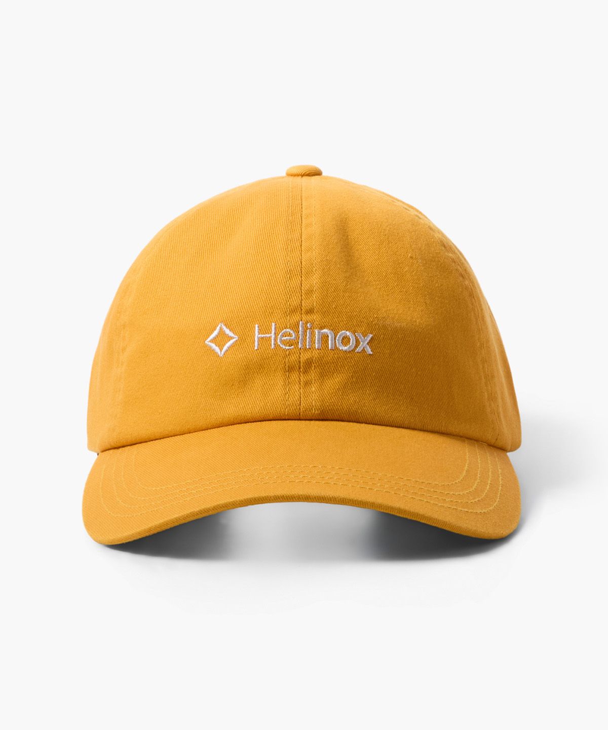 헬리녹스 웨어(HELINOX WEAR) 면트윌 6패널 로고 볼캡_Dark Yellow
