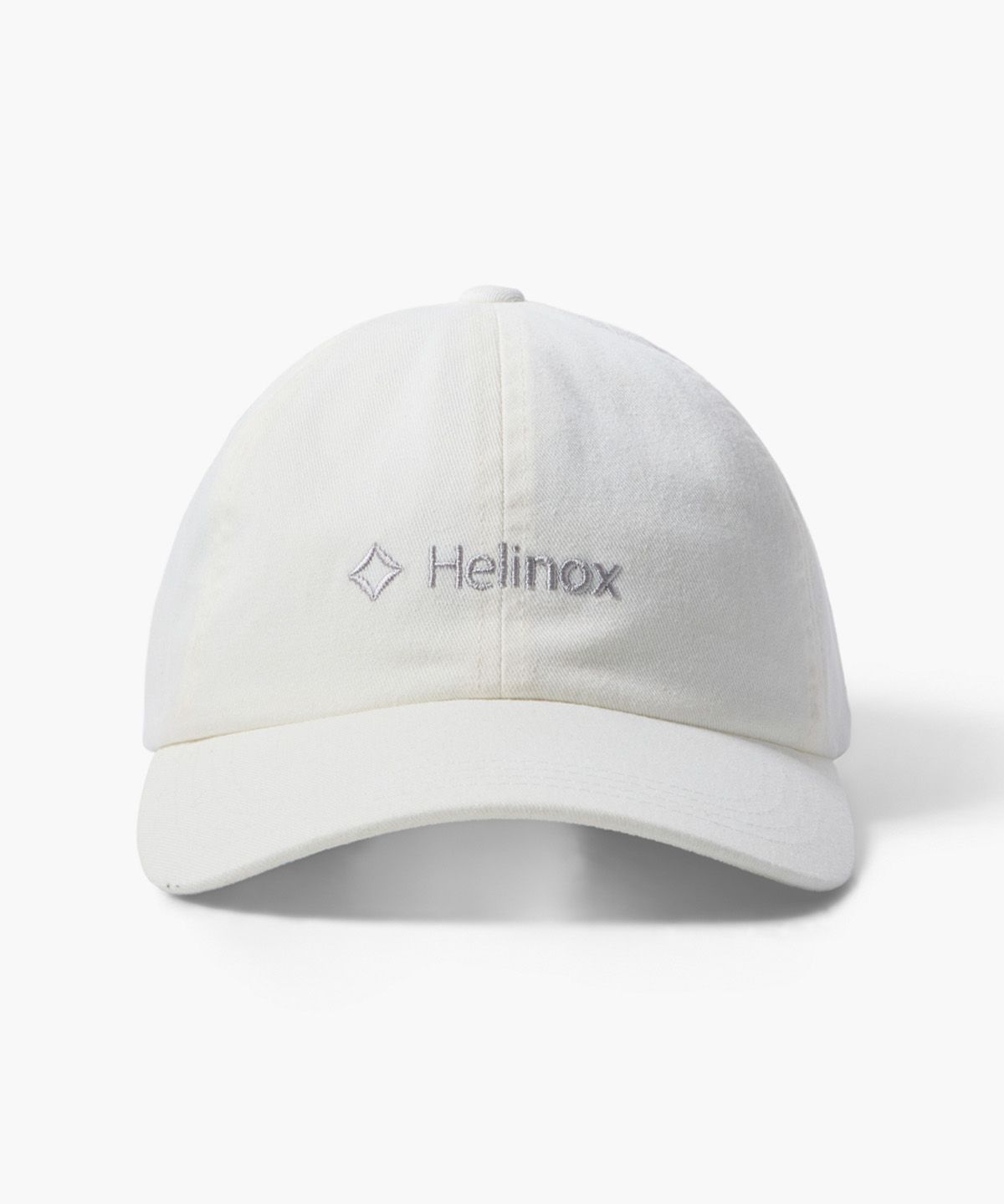 헬리녹스 웨어(HELINOX WEAR) 면트윌 6패널 로고 볼캡_Ivory