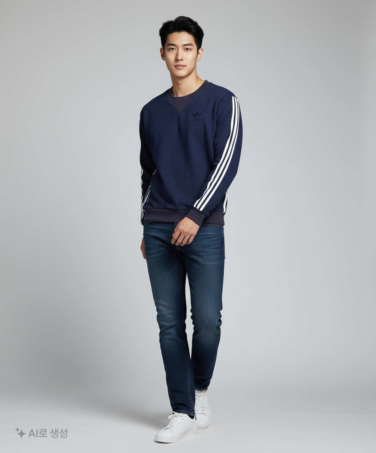 아디다스(ADIDAS) 맨투맨/스웨트셔츠 100