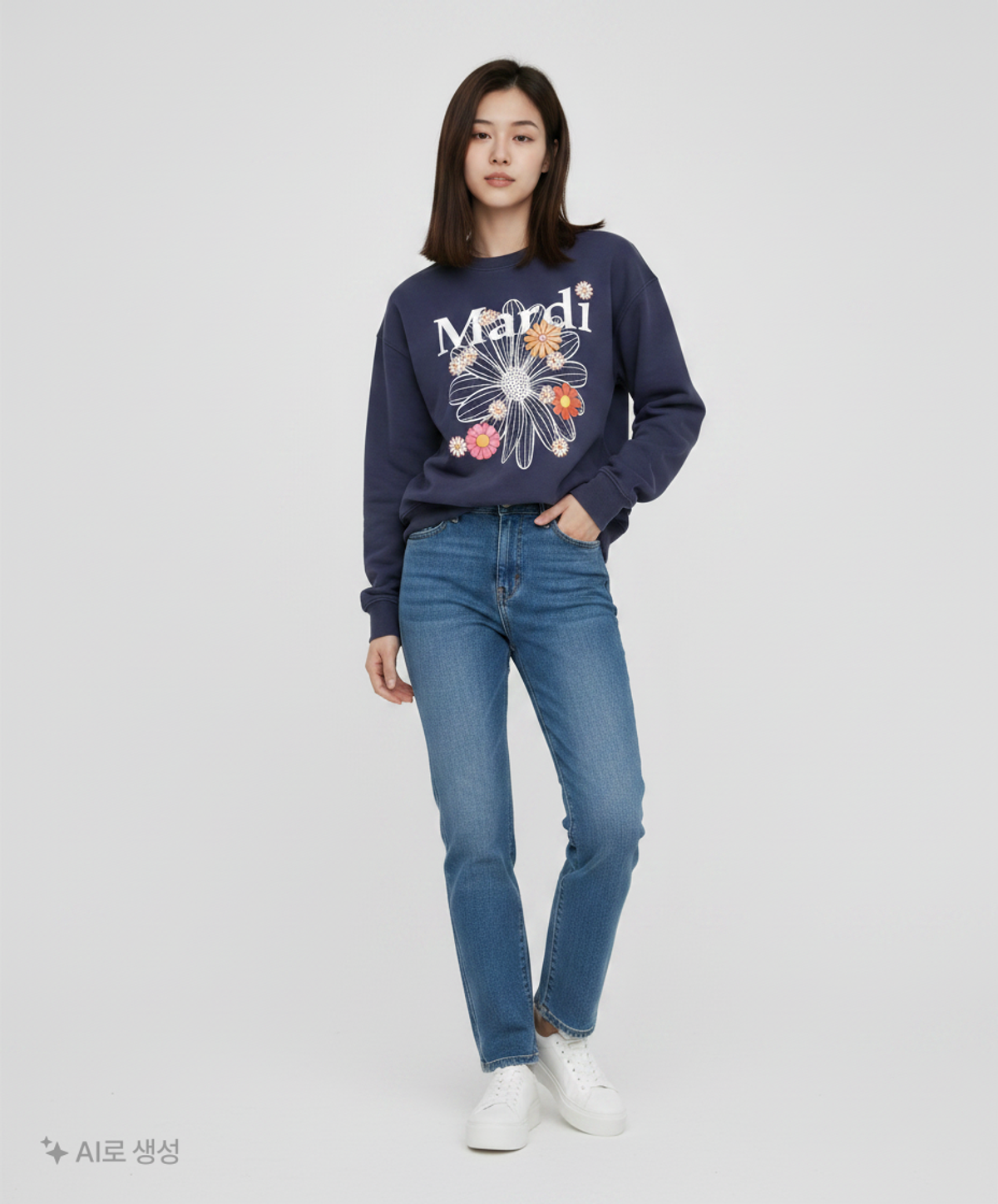 마르디 메크르디(MARDI MERCREDI) 맨투맨/스웨트셔츠 XL