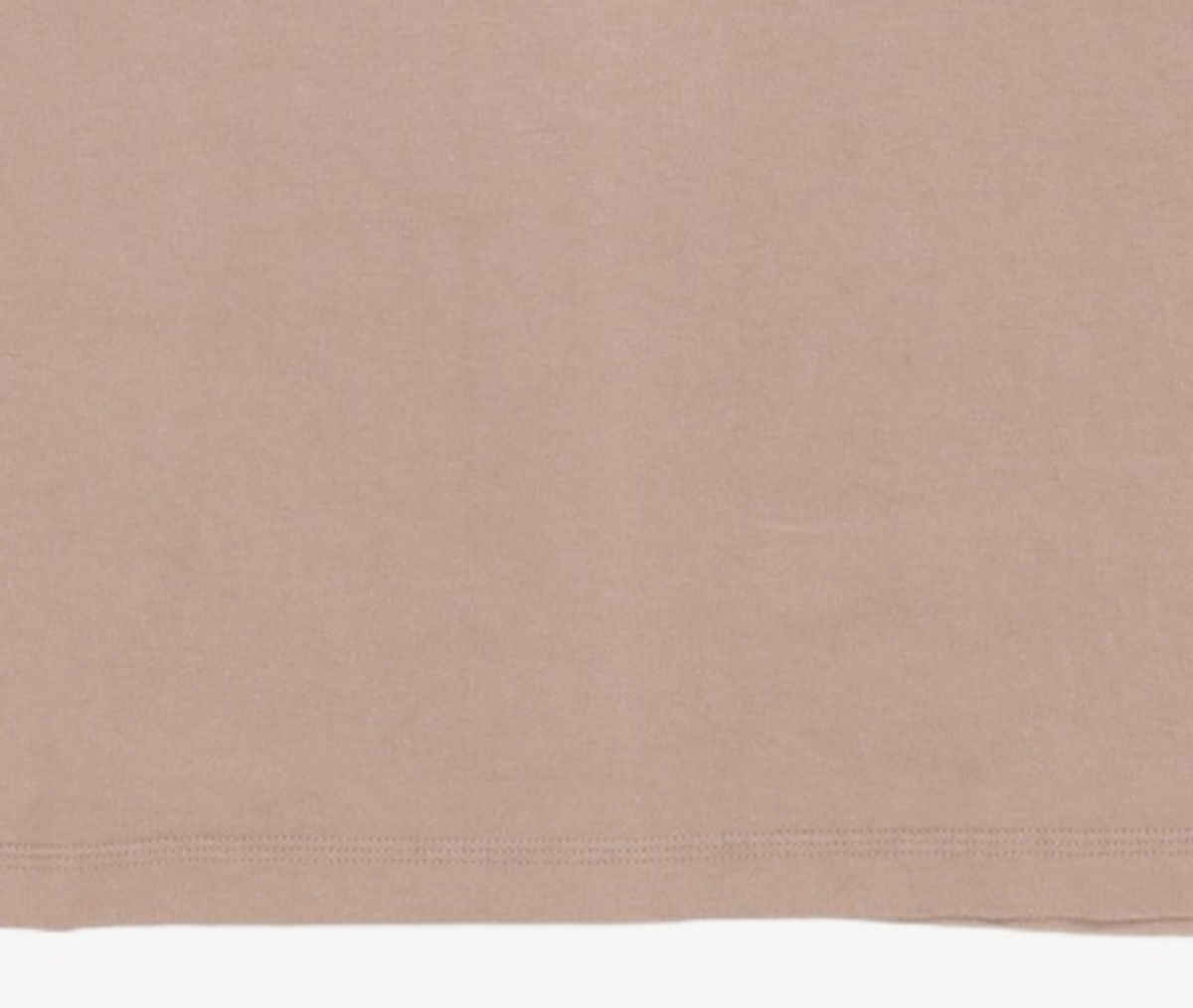 에이카화이트(AECA) SEMI OVERSIZE HALF SLEEVE TEE (Premium BASIC)-COCOA 105