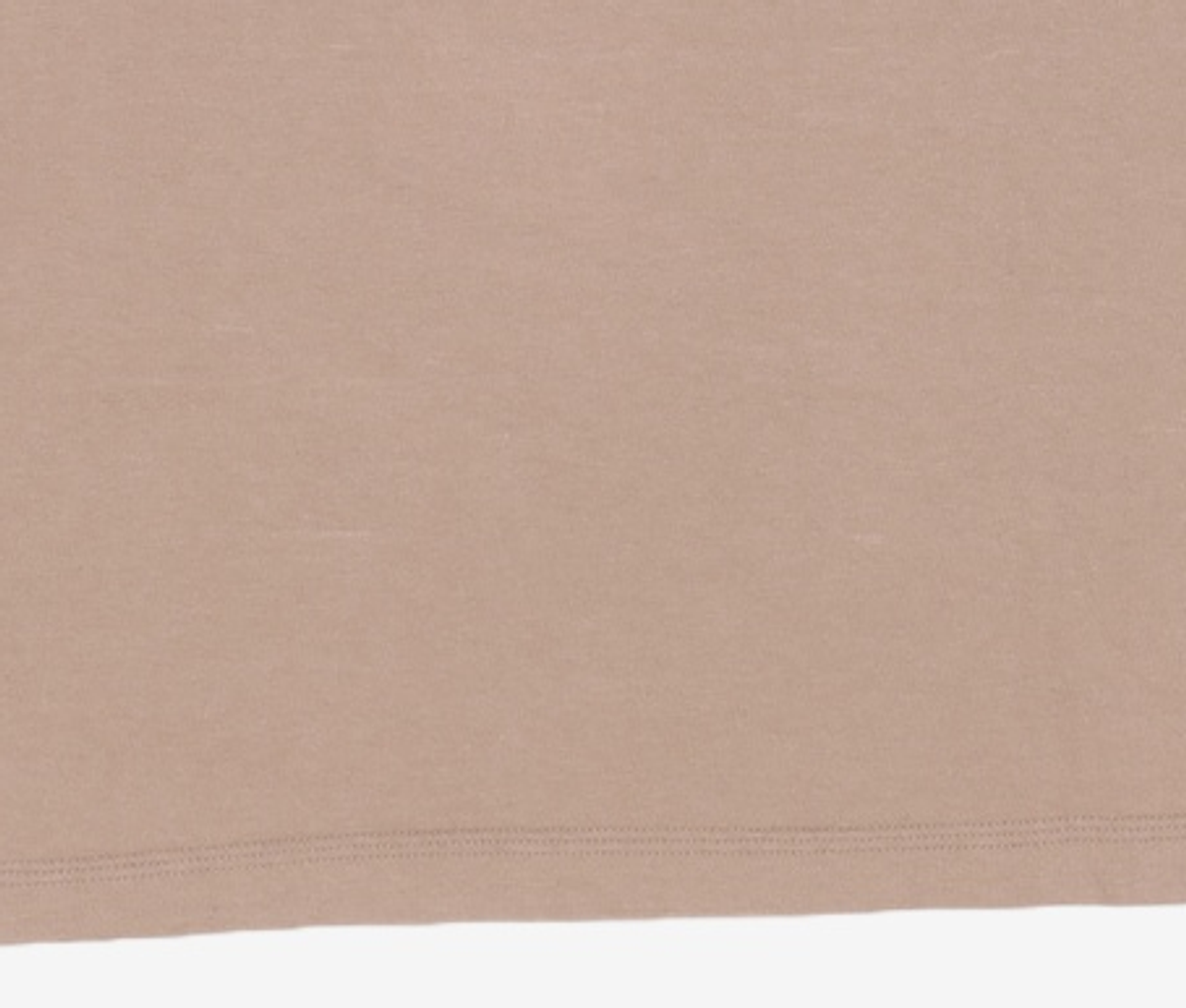 에이카화이트(AECA) SEMI OVERSIZE HALF SLEEVE TEE (Premium BASIC)-COCOA 105