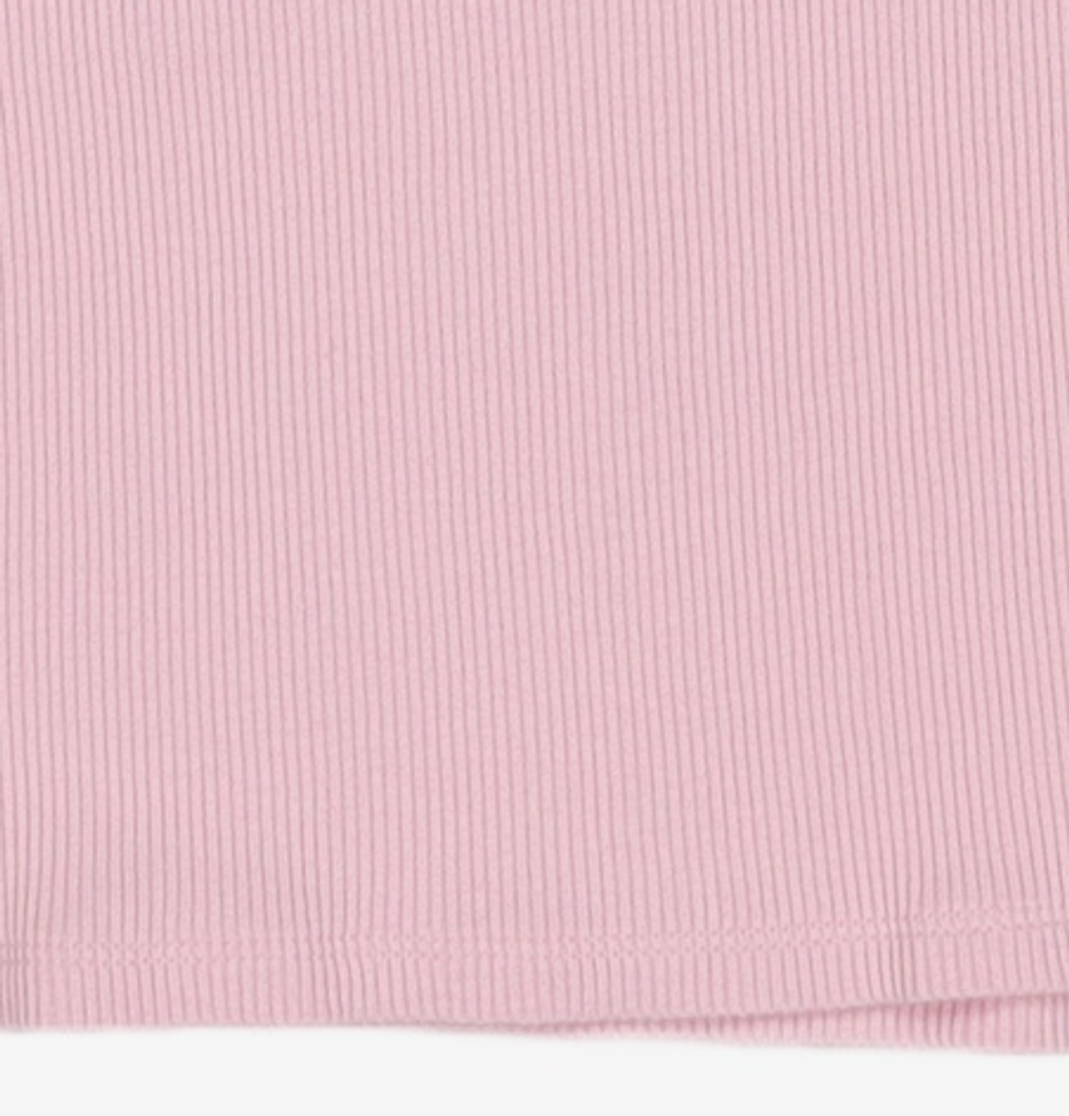 게스(GUESS) 여성 립 배색 크랍 반팔티 S