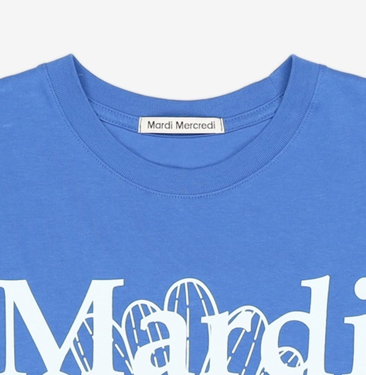 마르디 메크르디(MARDI MERCREDI) 반소매 티셔츠 ONE