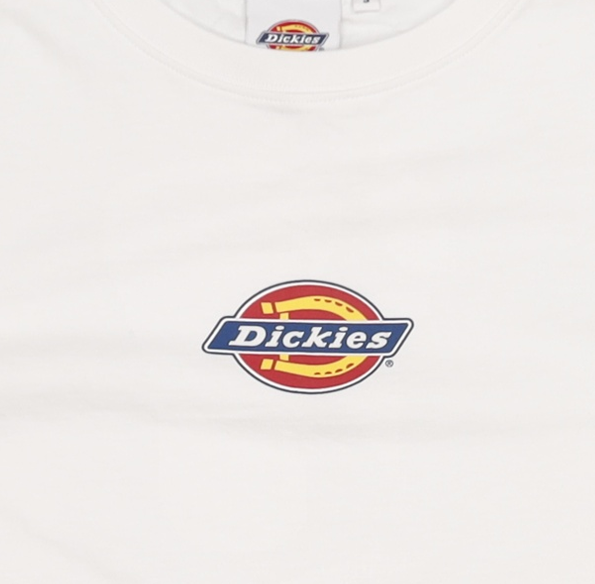 디키즈(DICKIES) 오리지널 로고 크롭티 White S