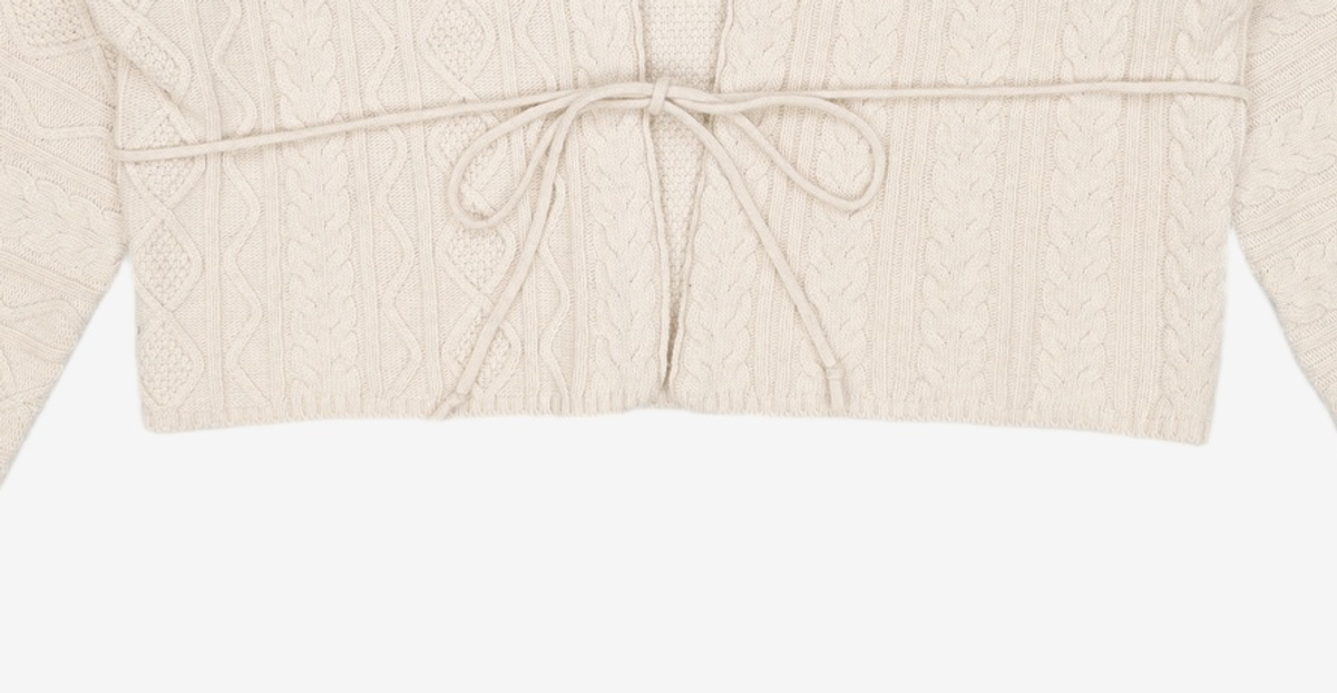 휴(HUE) 카디건 XL