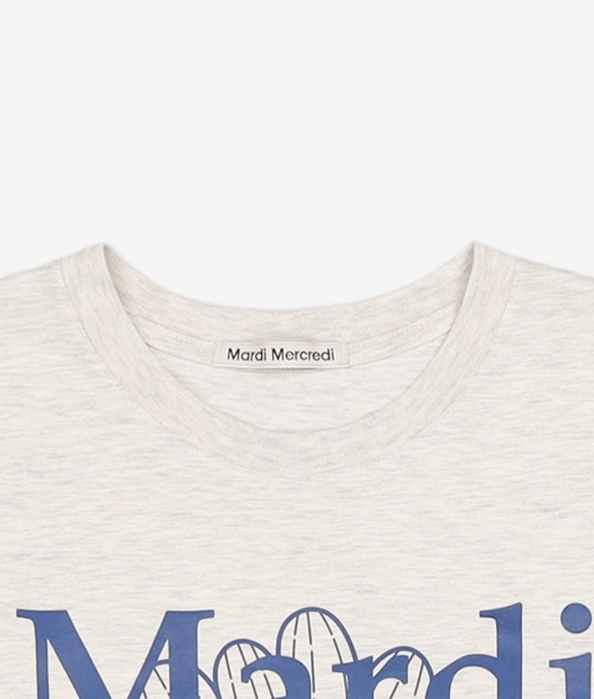 마르디 메크르디(MARDI MERCREDI) 반소매 티셔츠 ONE