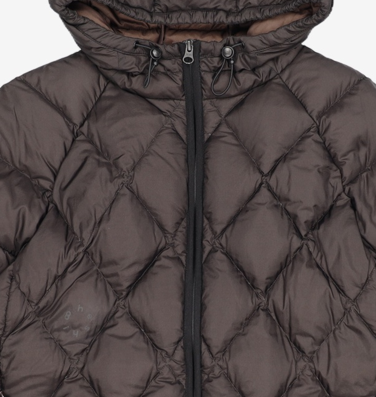 오헤시오(OHESHIO) DIAMOND QUILTED DUCK DOWN, BROWN S