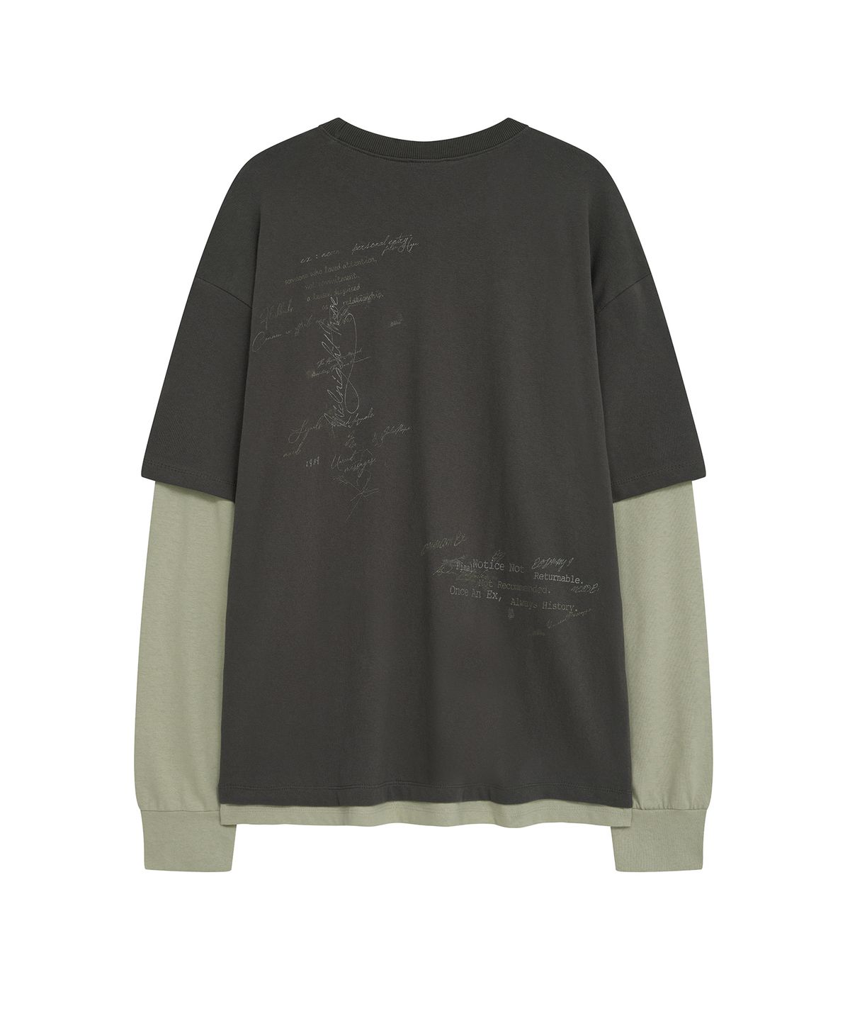 미드나잇 무브(MIDNIGHT MOVE) vt ld t (dark grey)