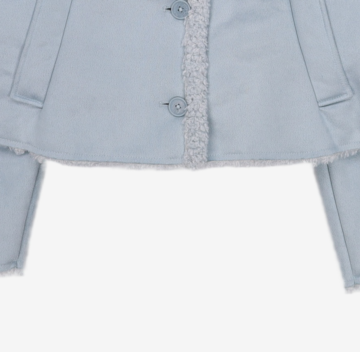 미쏘(MIXXO) 퍼카라 크롭 무스탕_MIWJLDV03G M