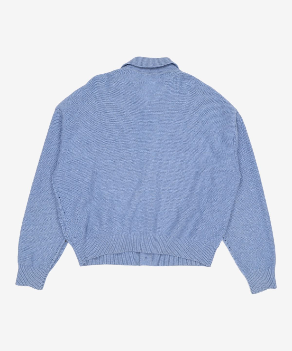 라그랑지(LAGRANGE) WOOL CASH COLLAR KNIT CARDIGAN BLUE M