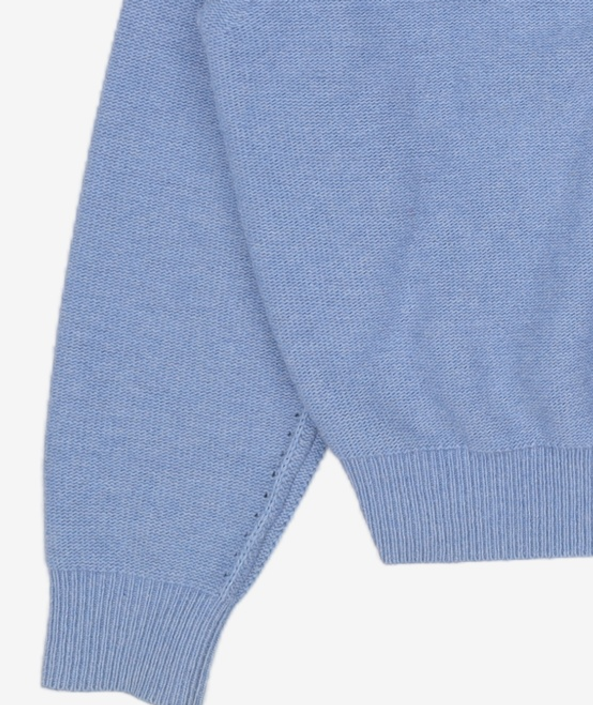 라그랑지(LAGRANGE) WOOL CASH COLLAR KNIT CARDIGAN BLUE M