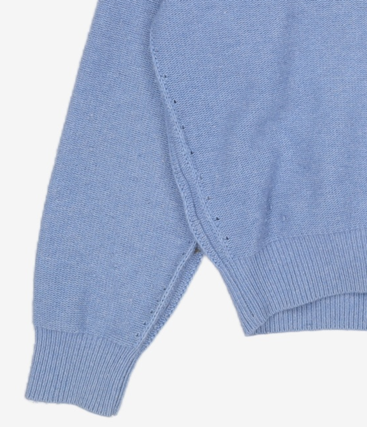 라그랑지(LAGRANGE) WOOL CASH COLLAR KNIT CARDIGAN BLUE M