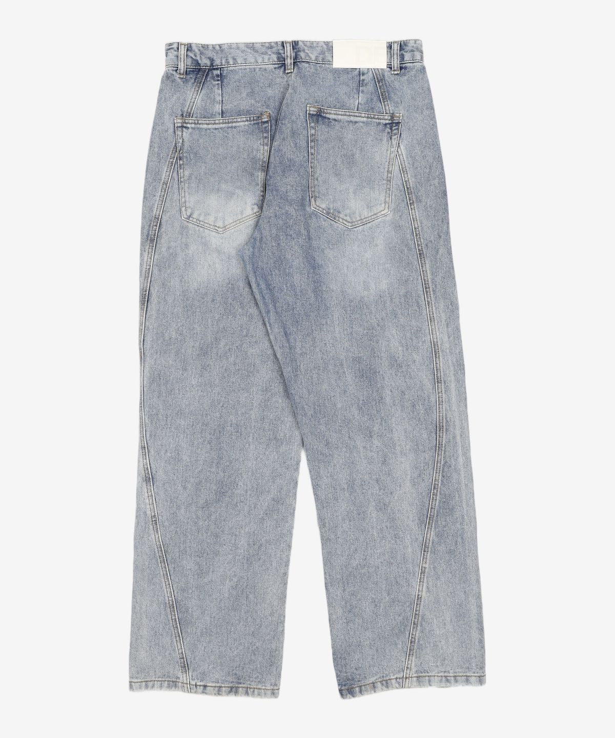 데케트(DECET) Curved Wide Jeans DCPT033Blue 32
