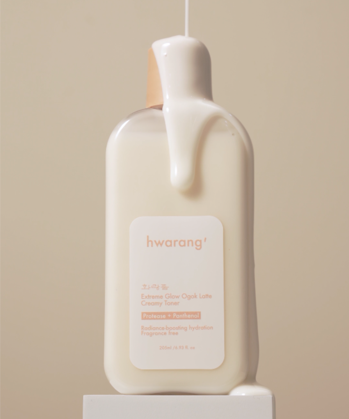 화랑품(HWARANGPOOM) 익스트림 글로우 오곡 라떼 크리미 토너 205ml