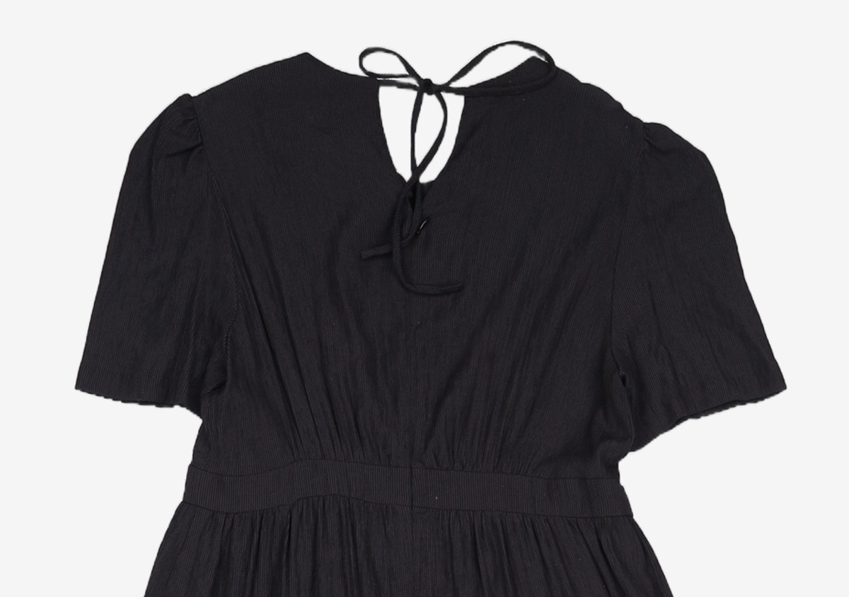미쏘(MIXXO) 백리본 포인트 롱원피스 MIWOWB513G M