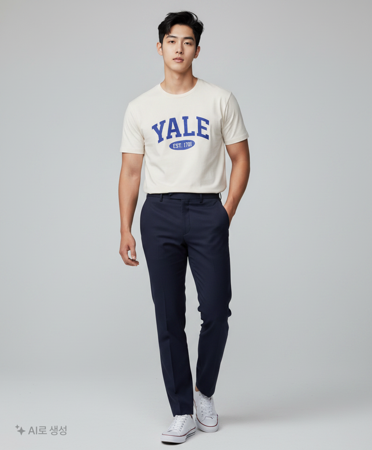 예일(YALE) 반소매 티셔츠 M