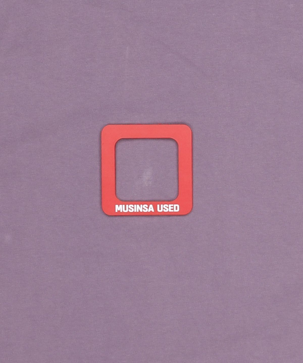모이프(MOIF) [SS24]BAGGY POCKET H/S TEE / ASH PURPLE FREE