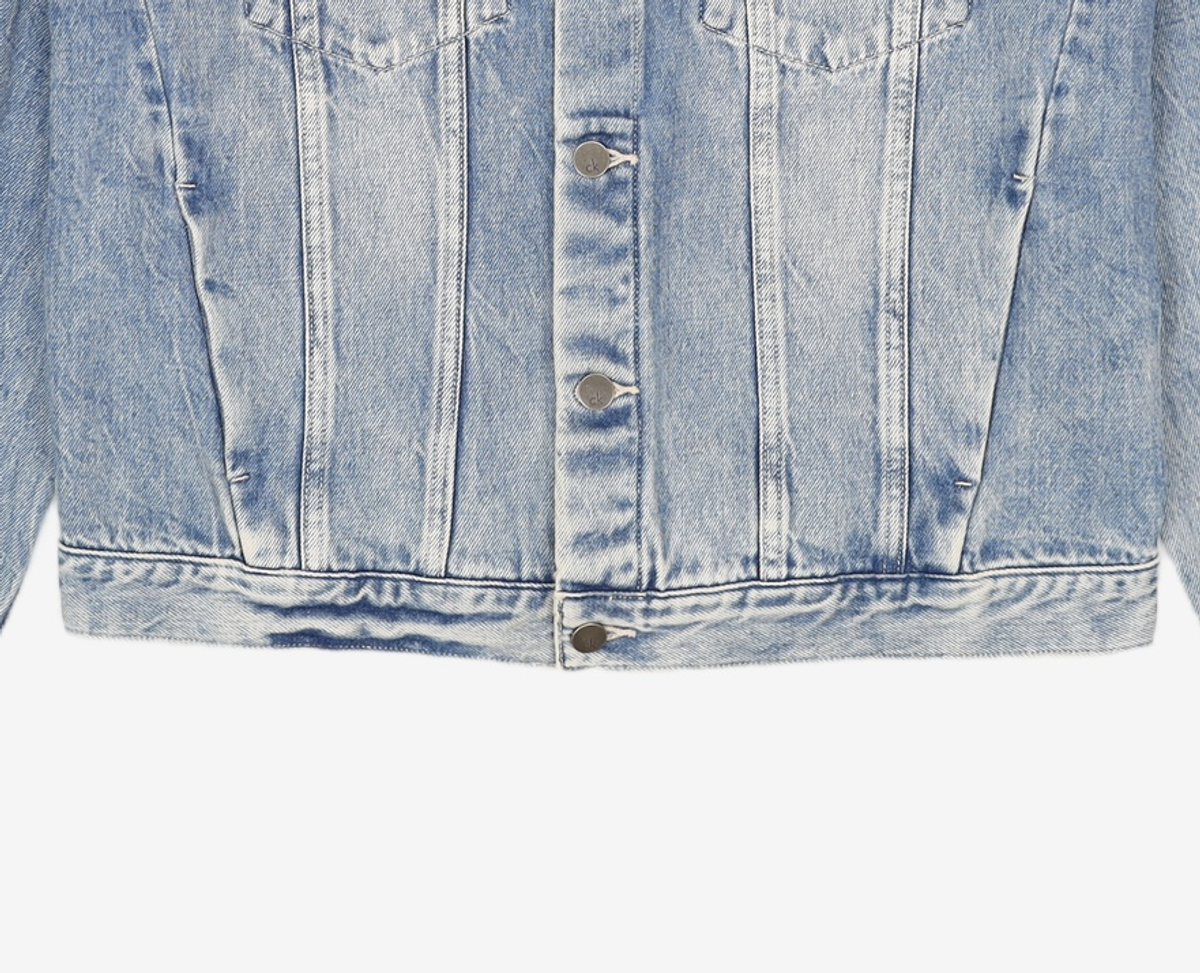 캘빈클라인 진(CALVIN KLEIN JEANS) 데님/트러커 재킷 L