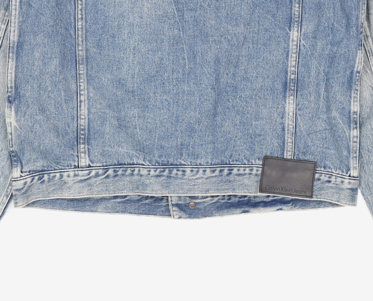 캘빈클라인 진(CALVIN KLEIN JEANS) 데님/트러커 재킷 L