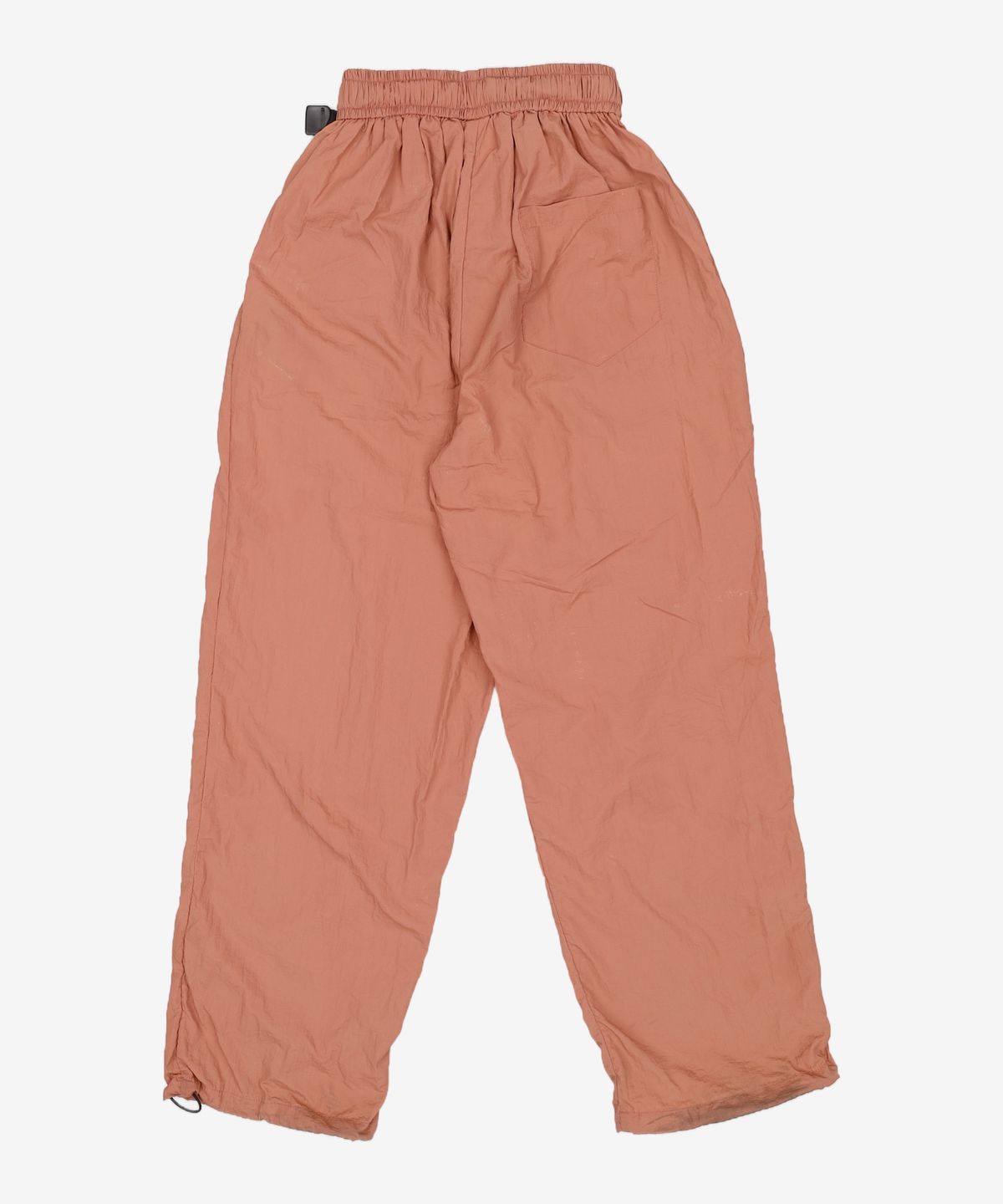 노매뉴얼(NOMANUAL) TWO TUCK NYLON PANTS - VINTAGE RED L