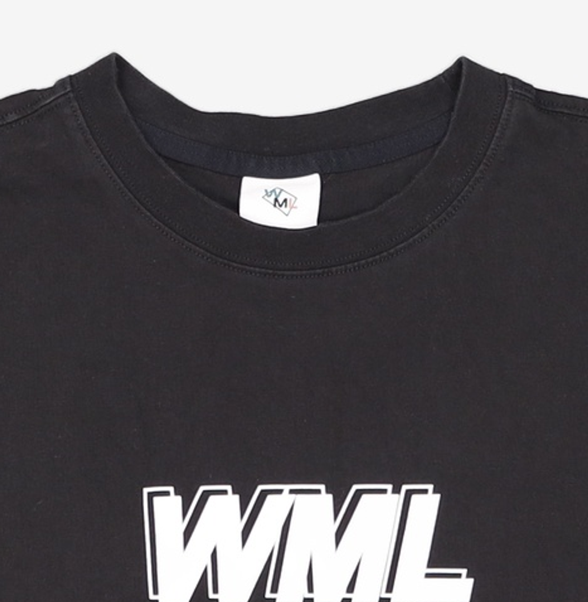 더블유엠엘(WML) 컬러 그래픽 반팔티셔츠_NNB5TR1291BKC L