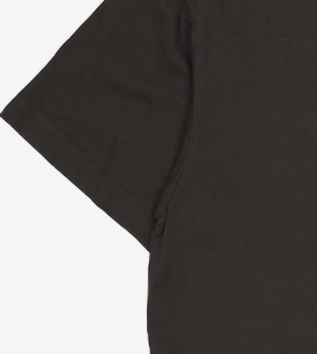 메종미네드(MAISON MINED) CROSS GUN GRAPHIC HALF T BLACK M