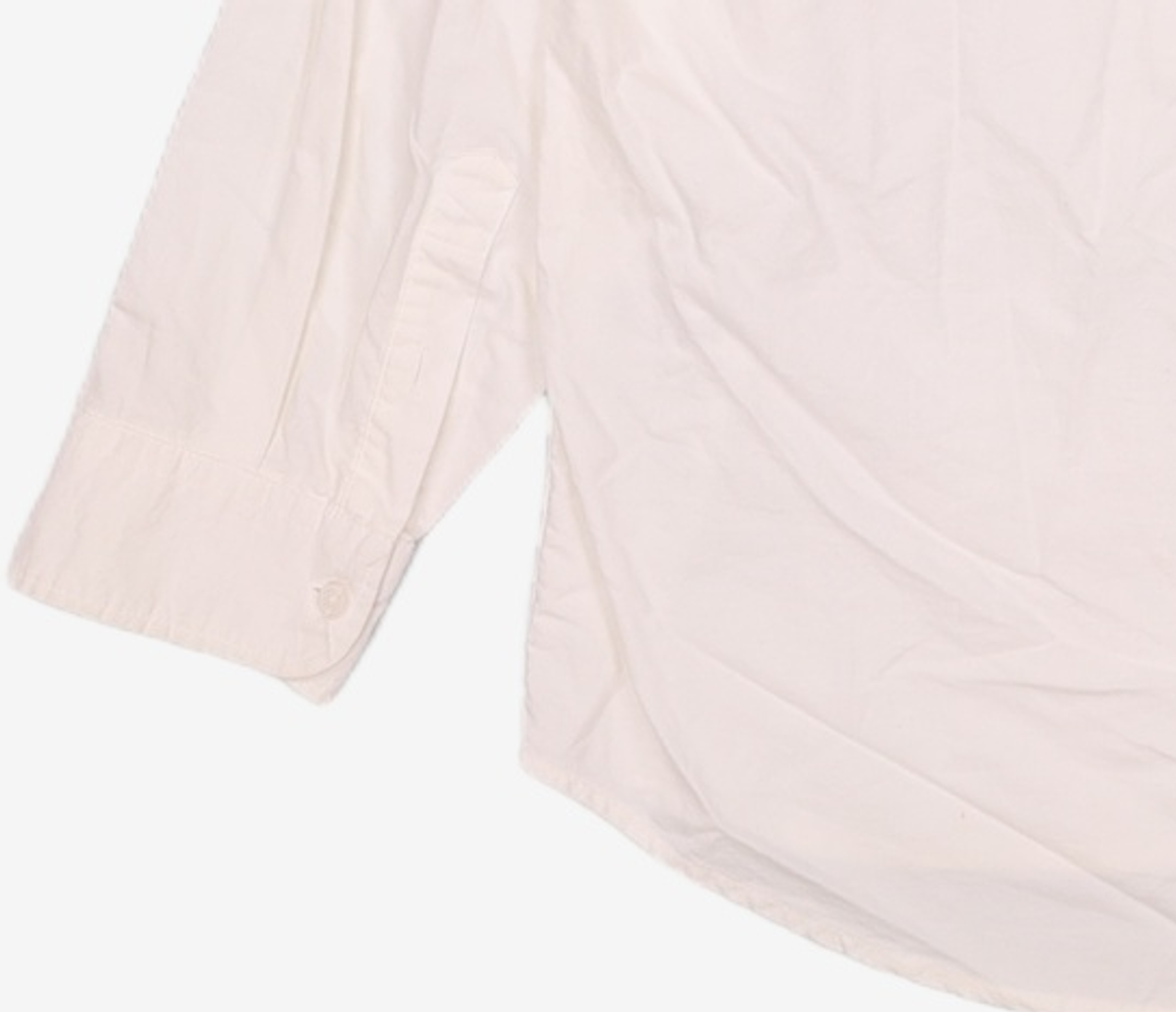 테이크이지(TAKEASY) 솔리드 옥스포드 오버셔츠(화이트) M