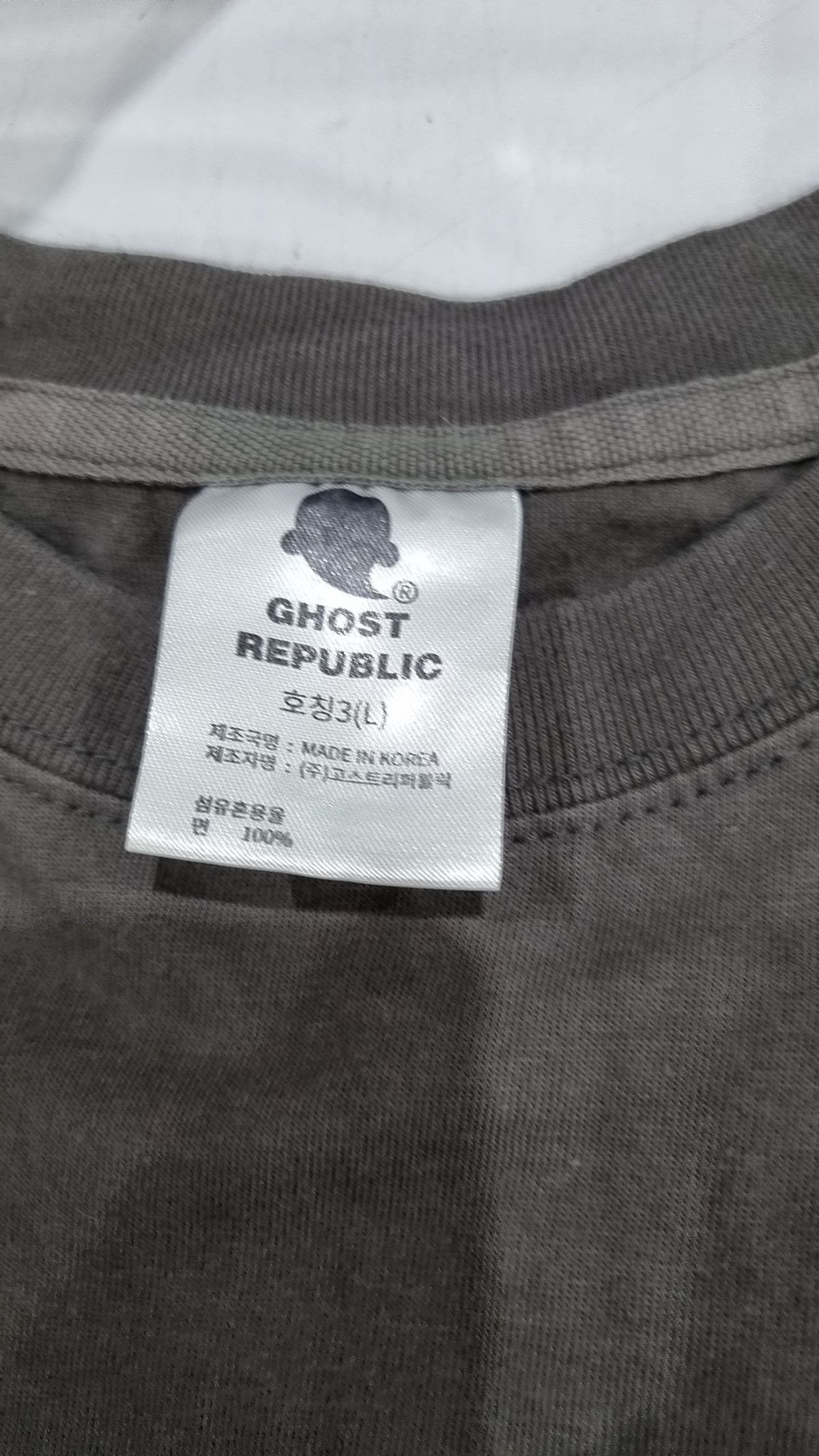 고스트리퍼블릭(GHOST REPUBLIC) 반소매 티셔츠 L