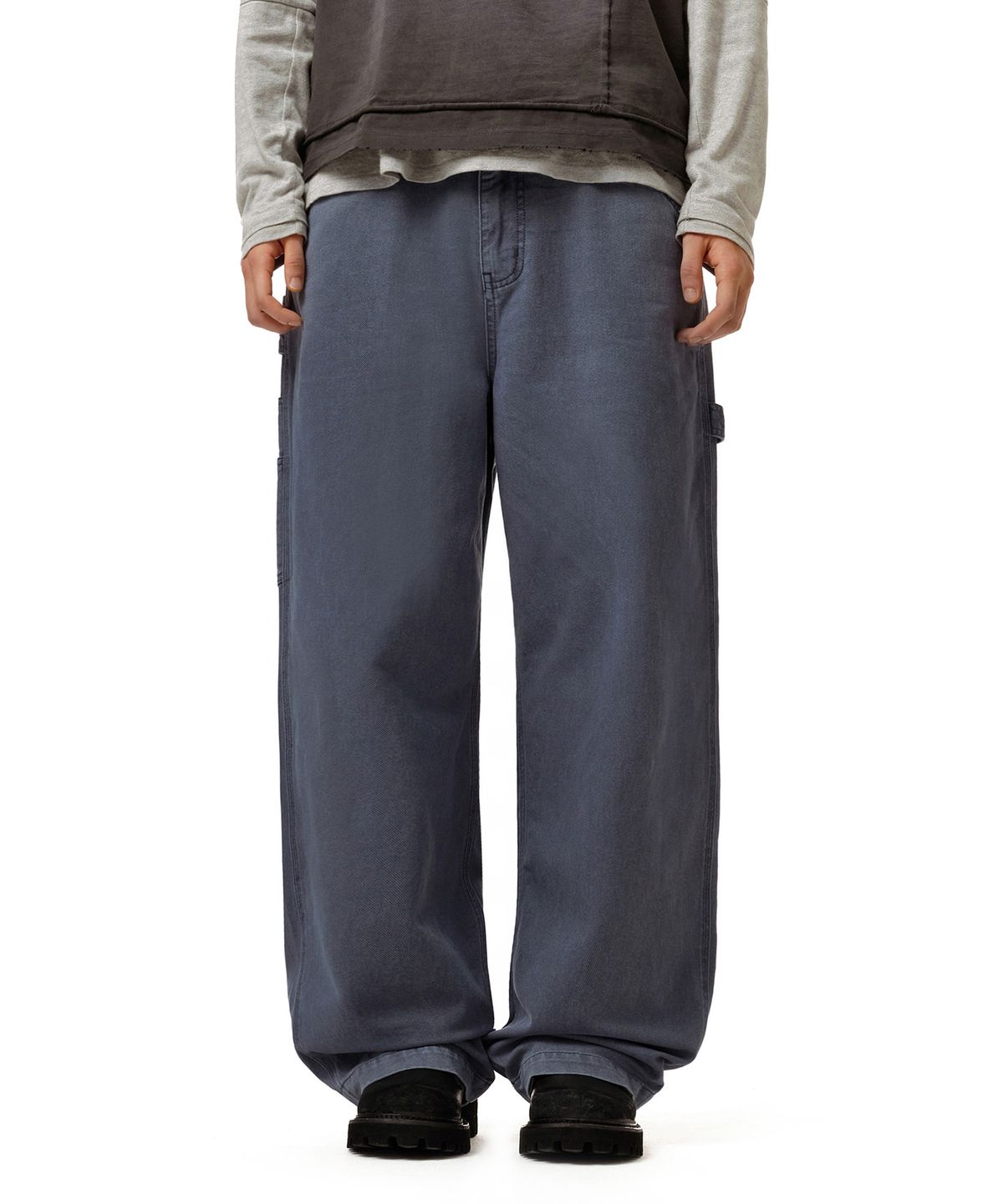 데케트(DECET) Painter Wide Pants DCPT070Navy