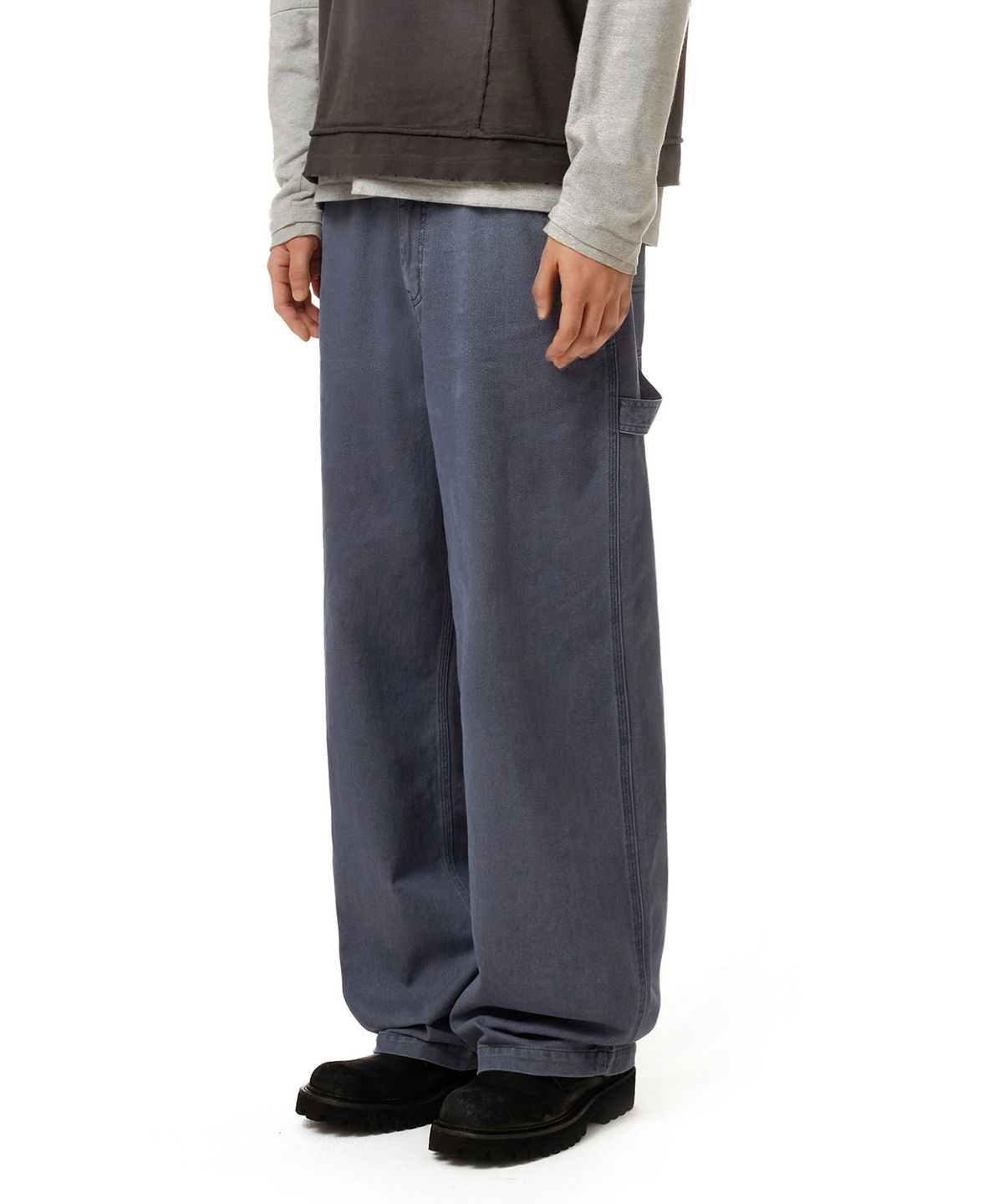 데케트(DECET) Painter Wide Pants DCPT070Navy