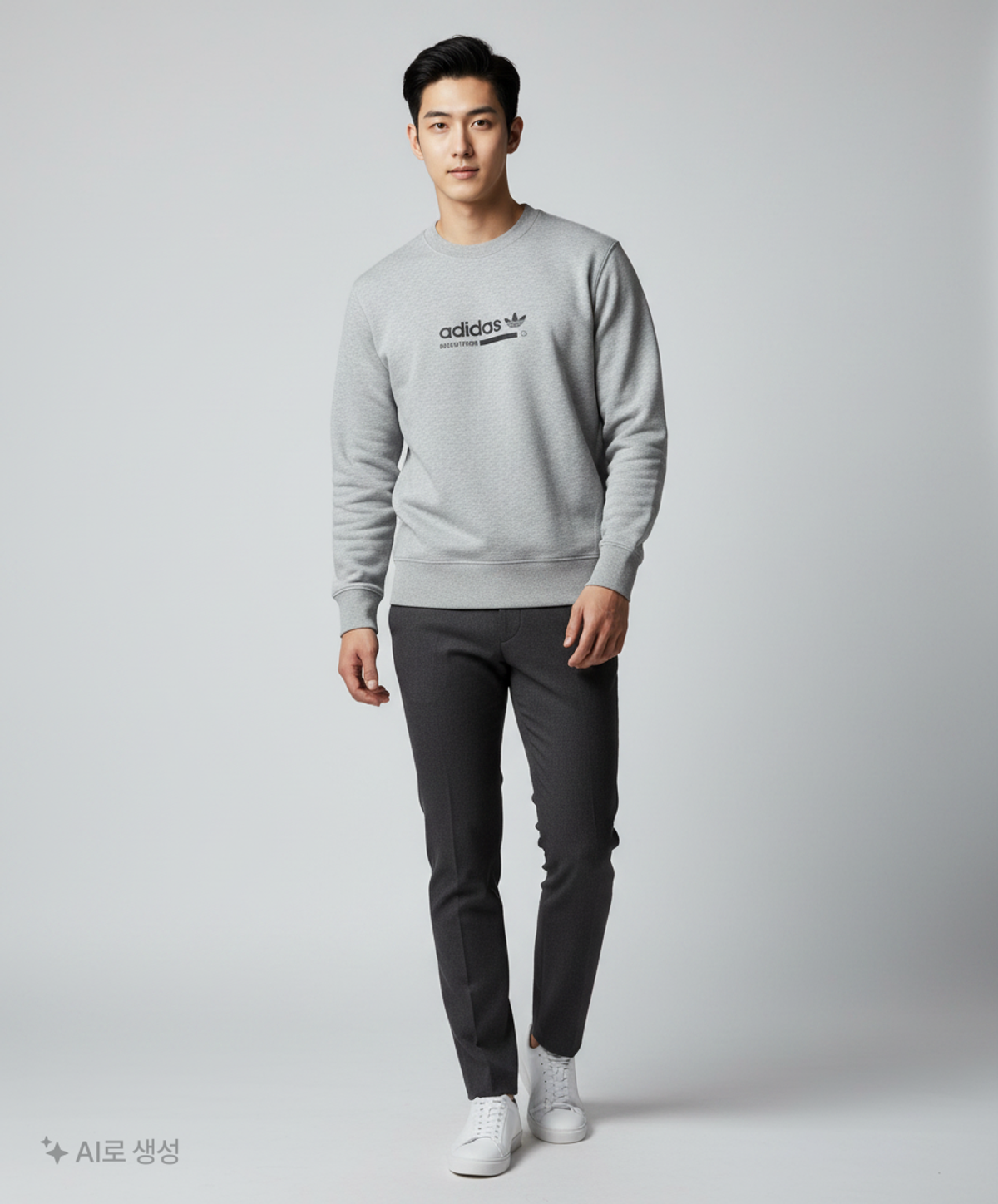 아디다스(ADIDAS) 맨투맨/스웨트셔츠 L