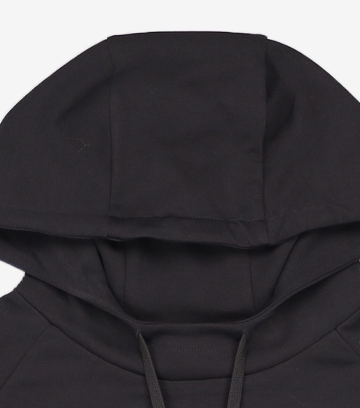 제너럴 아이디어(GENERAL IDEA) GNRL 크롭 후드 티셔츠 [BLACK] / SBC1L01041 FREE