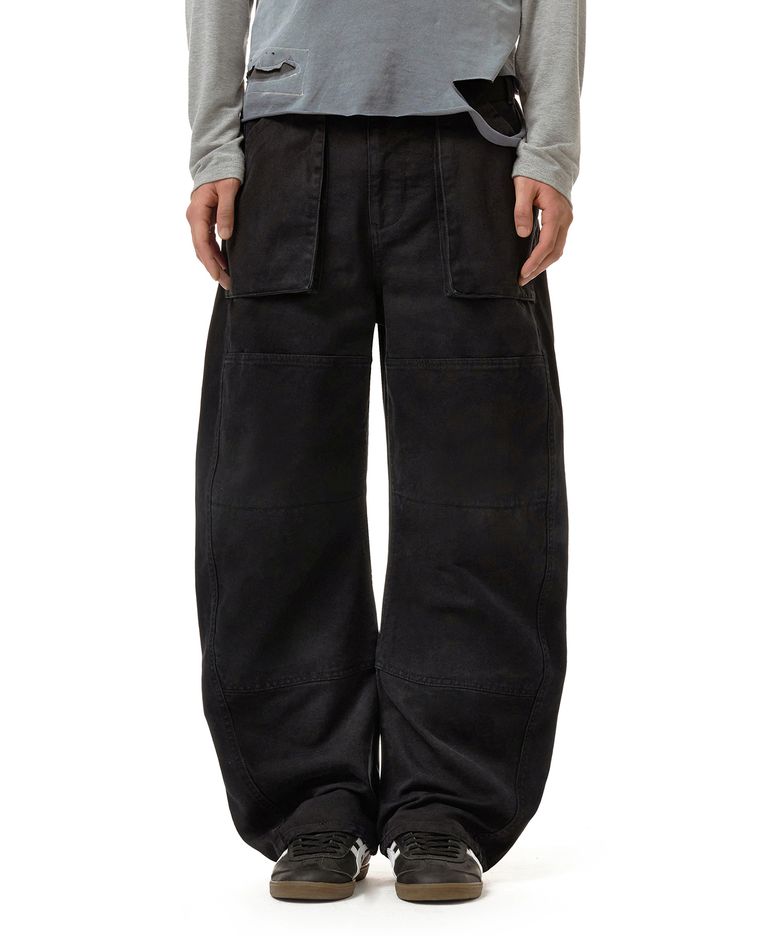 Utility Fatigue Pants DCPT076Black
