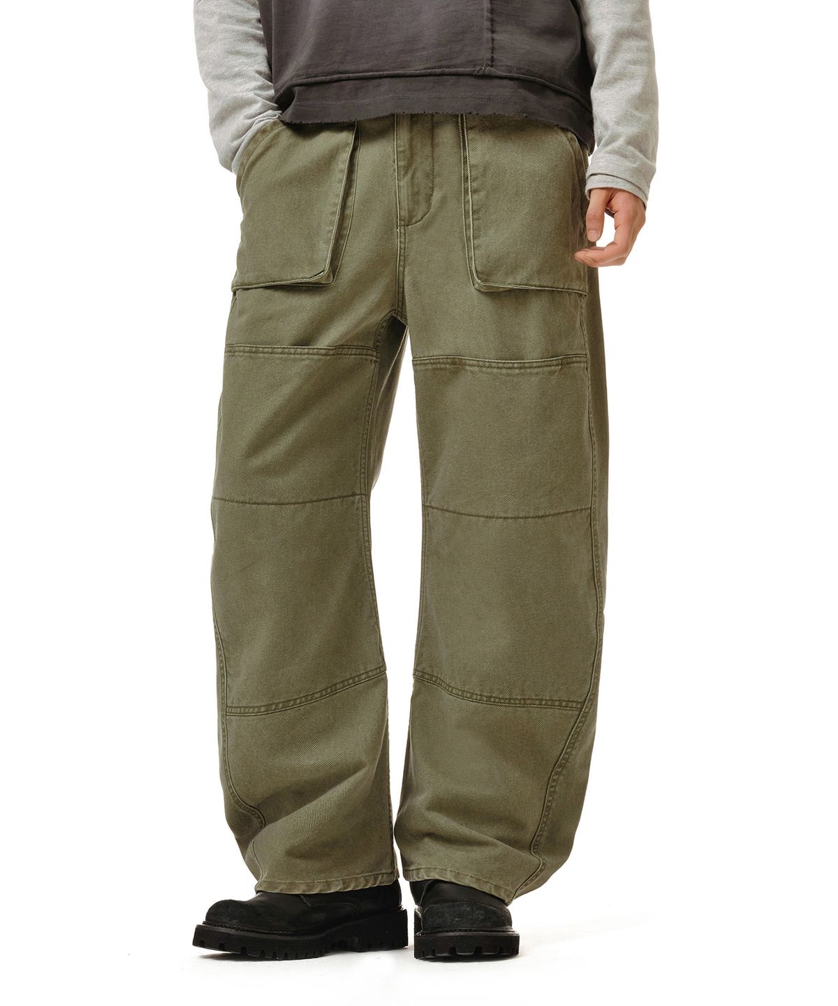 데케트(DECET) Utility Fatigue Pants DCPT076Khaki
